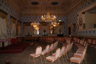 Inside the casino, Bagni di Lucca